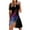 Y-Blue#petite dresses for women, variant on Travel Dresses for Women Wrinkle Free, Mini Summer Clothes 2023 Dresses Casual Floral Printed Tank Sleeveless Dress Crewneck Loose Beach Short