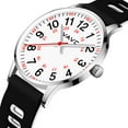 thumbnail image 4 of VAVC Big Dial 40mm Nurse Watch Specifically for Medical Student Women with 2 Color Silicone Band, 4 of 5