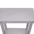 thumbnail image 5 of Stainless Steel Work Table with Undershelf 2 Layers Kitchen Anti-Slip Work Table, 5 of 12