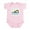 Petal Pink, variant on CafePress - Normal Distribution Infant Bodysuit - Baby Light Bodysuit, Size Newborn - 24 Months