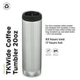 thumbnail image 2 of Klean Kanteen TK Wide 20 Oz Brushed Stainless, 2 of 7