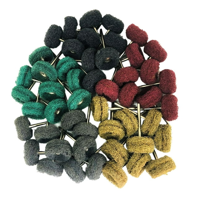 Juego de 100 Uds rueda de pulido Zulema 25mm Ruedas abrasivas