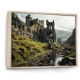 thumbnail image 2 of Designart "Mystic Castle in Ireland I" Ireland Floater Framed Wall Art Print, 2 of 7