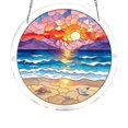 thumbnail image 2 of Outdor Acrylic Puzzle Window Hanging DIY Stained Glass Puzzle For Adults Stained Glass For Home & Garden For Mom Birthday, 2 of 6