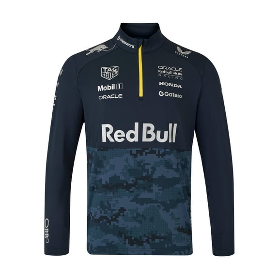 Red Bull Racing F1 x HypeBeast 2025 Special Edition 1/4 Zip Sweatshirt - Navy
