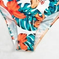 thumbnail image 6 of 2021 Bikini Women Swimsuit 3 Piece High Waisted Swimsuit with Cover Ups Printed Bikini Bathing Suits Floral Triangle High Waist Bikini, 6 of 10