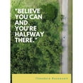 thumbnail image 3 of ArtsyQuotes 19x24 Black Modern Framed Museum Art Print Titled - Theodore Roosevelt Quote: Believe You Can, 3 of 5