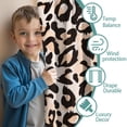 thumbnail image 3 of Blackout Kids Curtains,Leopard Print Childrens Insulated Curtains Set Of 2,Bedroom Essentials,Toddler Room Decor 52"x63"(132x160cm), 3 of 4