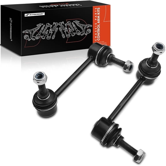 A-Premium Rear Sway Bar Link Stabilizer Link Compatible with Honda CR-V CRV 1997 1998 1999 2000 2001 2-PC Set