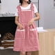 thumbnail image 4 of Delantal halter lindo adulto bata de lona, 4 of 5