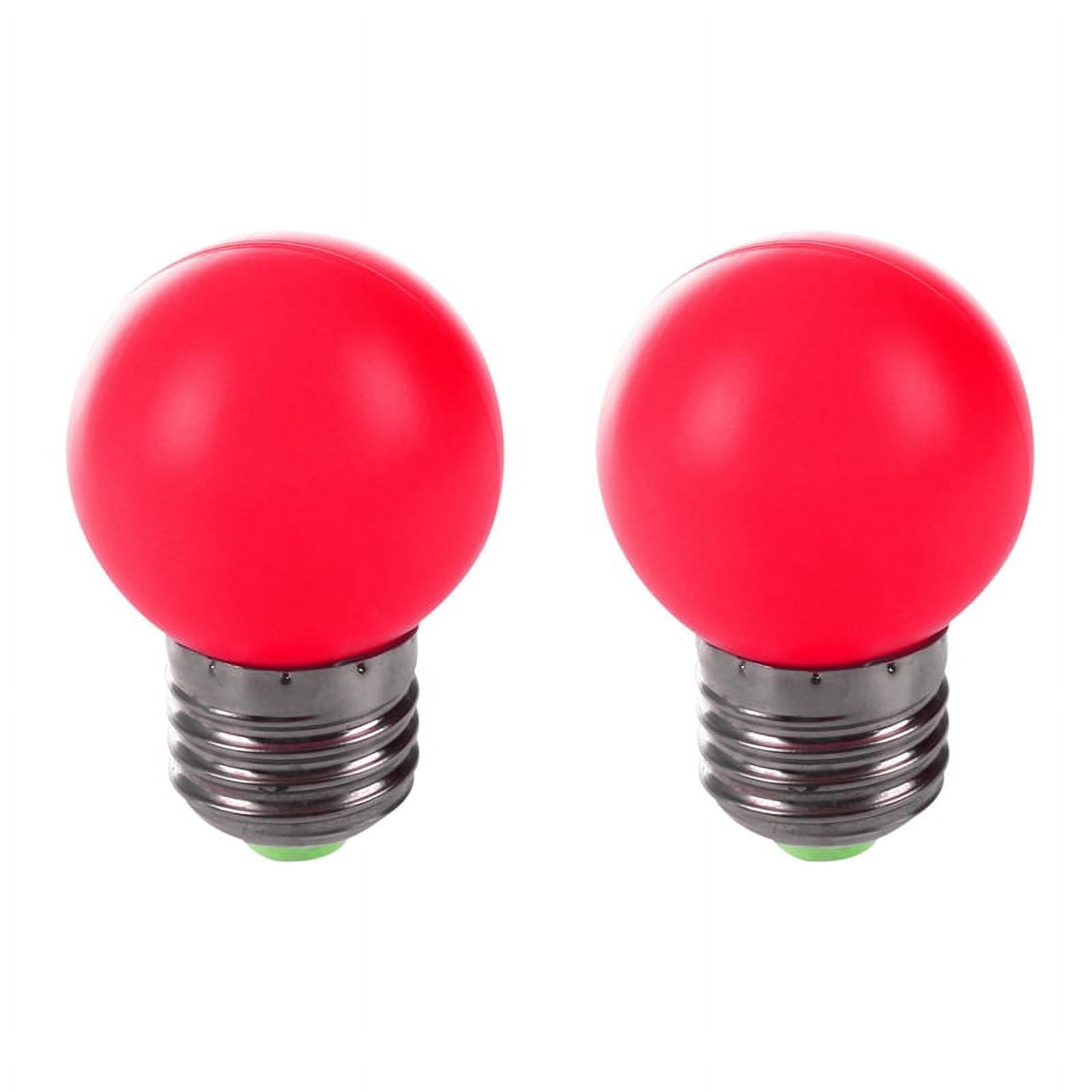 BULLPEN Original \"Red Clay　Lamp\" 〈E26〉 CYISONAL 10Pcs E12 Red Light Bulb Candle Bulb Buddha Lamps