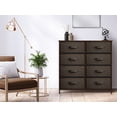 thumbnail image 4 of Sorbus Dresser with 8 Drawers- Brown, 4 of 8