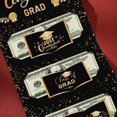 thumbnail image 2 of 2 Pcs Graduation Money Holder, Graduation Money Envelope Surprise Card For Cash Gifts, Black Gold Money Cards for Graduates, Men & Women,Grad Party Supplies, 2 of 5
