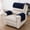 Blue, variant on 1Pc Sofa Armrest Cover, Headrest Cover for Recliner Chair Arm Cover, with Two Storage Pockets Recliner Armrest Towel Rainproof Dirt Resistive and Scratch Resistive, Nonslip Quilted Furniture Protecto