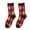 Black, variant on Daznico Women Mid Calf Crew Socks Classic Plaid Knit Soft Stretch Breathable Cotton Blend Stockings for Daily Casual Workout Retro Street Matching Outfits