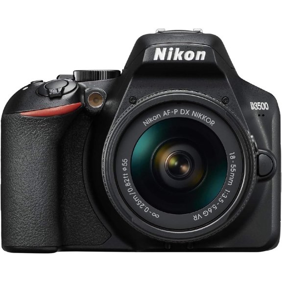 Restored Nikon D3500 24.2MP DSLR Camera with AF-P DX NIKKOR 18-55mm f/3.5-5.6G VR Lens (1590B) (Refurbished)