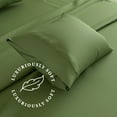 thumbnail image 2 of Cosy House Collection Ultra Soft Luxury King Size Pillow Cases - Sage Green Pillowcase Set of 2 - Cooling & Breathable, 2 of 6