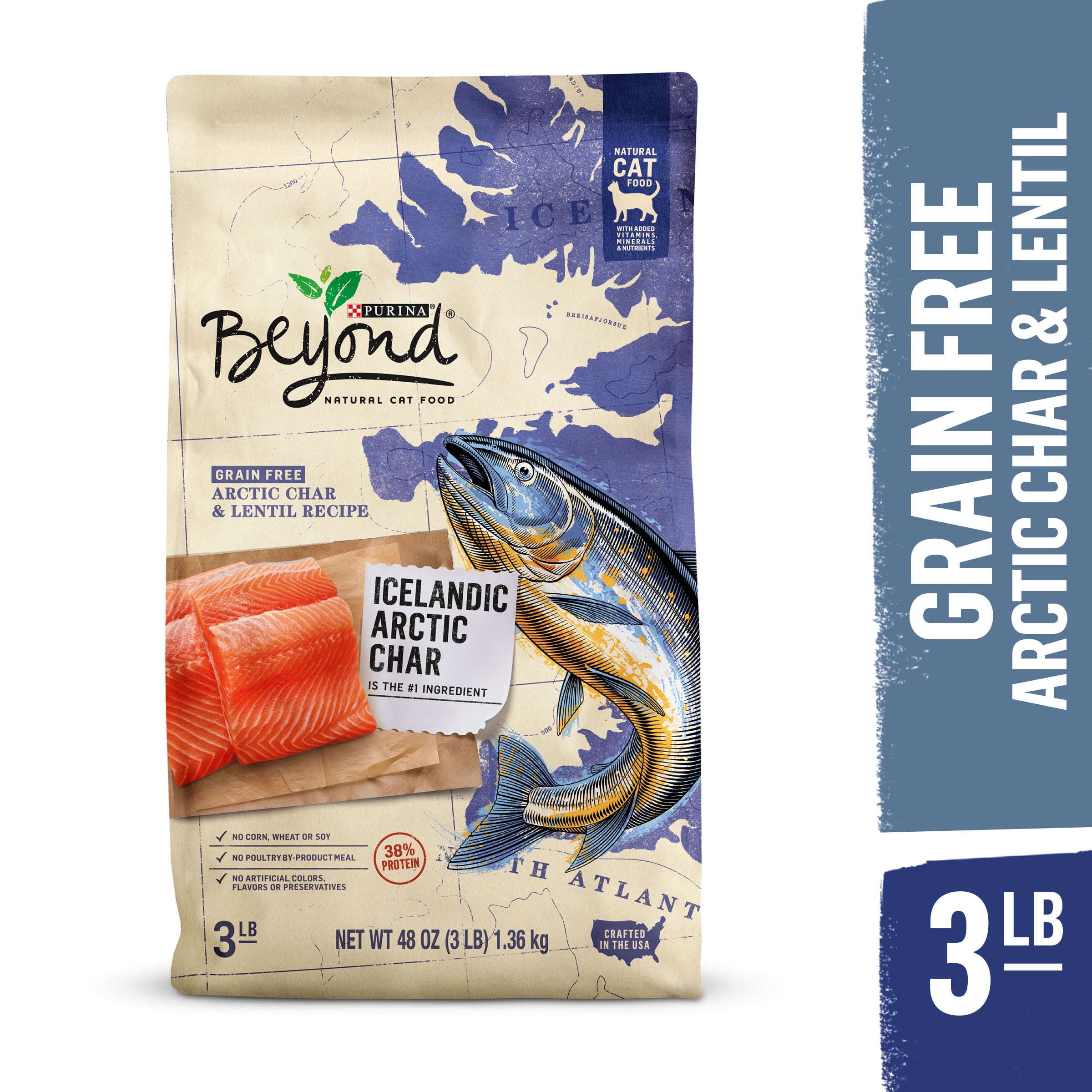 Purina Beyond Grain Free, Natural, High Protein Dry Cat ...