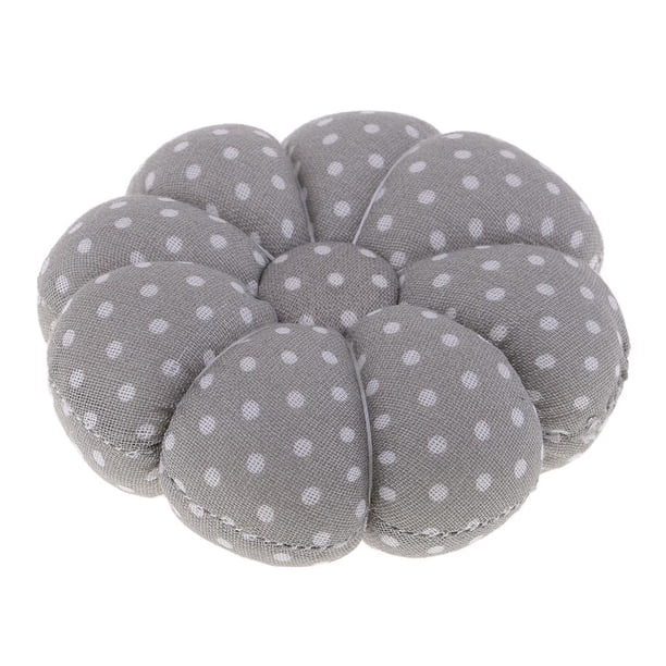 Cojines de pasador de Muñeca de calabaza de lunares perfecl Cojín de alfiler Gris