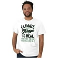 thumbnail image 4 of Climate Change Go Green Earth Day Men's Graphic T Shirt Tees Brisco Brands M, 4 of 4