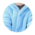 thumbnail image 5 of Wearable Blanket Hoodie, Plush Teddy One Piece Bear Suit for Baby, Girls and Boys,Fluffy, Warth Hood, Button-Front Closure, 5 of 6