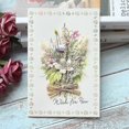 thumbnail image 2 of Mother's Day Carnation Dried Flower Greeting Card Mother's Day, 2 of 2