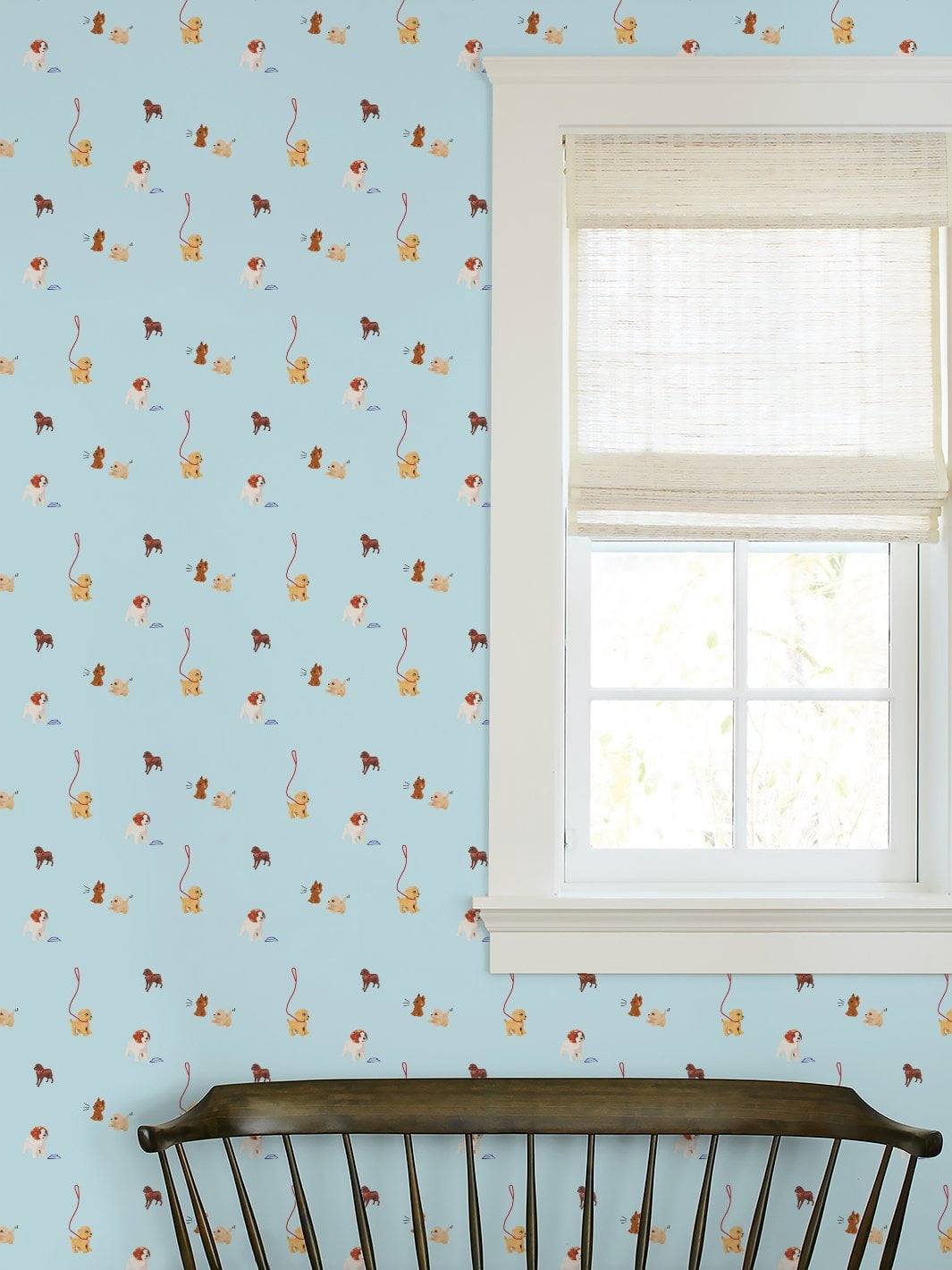 Barbie's Pups Removable Vinyl Wallpaper, Sky