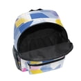 thumbnail image 6 of FORMRS School Backpack with Front Zippered Pocket 12" Student Travel Daypack, Retro Simple Shapes, 6 of 6