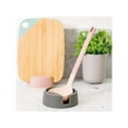 thumbnail image 2 of BergHOFF Leo 5" Silicone Spoon Rest, Gray, 2 of 3