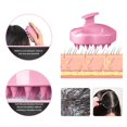 thumbnail image 2 of Hair Scalp Massager Shampoo Brush, Hair Scrubber Head Massager Wet and Dry Hair, Soft Silicone Scalp Brush, 2 of 7