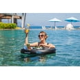thumbnail image 2 of Soporte inflable para bebidas para piscina FEEBRIA de gran capacidad, color negro, 2 of 7