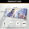 thumbnail image 5 of ZUXONGSY Wolf Couch Cushion Covers Outdoor Cushion Protector Cover Cushion Cover Contemporary Furniture Protector Machine Washable Outdoor Cushion Cover for Dining Room 3 Seater, 5 of 5
