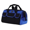 thumbnail image 2 of SENRISE Zipper Tool Bag with Removable Carry Handles 11 Pockets Gardening Home Tool Container, 2 of 7