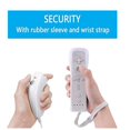thumbnail image 4 of Lactivx 2X Wii Silicone Case Cover with Wrist Strap for Wii Remote Controller (Red and Blue), 4 of 5