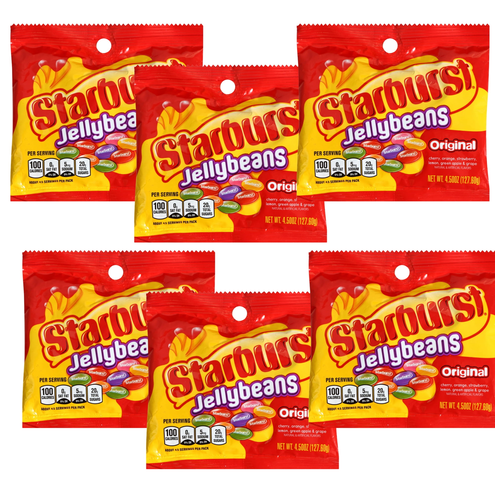 Starburst Original Jelly Beans 4.5oz Assorted Fruity Chewy Candy for