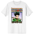 thumbnail image 4 of Hunter X Hunter Anime Character Graphic Men's White Graphic T-Shirt - 5XL, 4 of 7