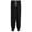 A03#Black, variant on Wuxian Men'S Pants Wide Leg Loose Fit Trousers Comfortable Trendy Breathable Ankle-Tied Joggers Elastic Waist Drawstring Casual Running Pants Streewear,Black,S
