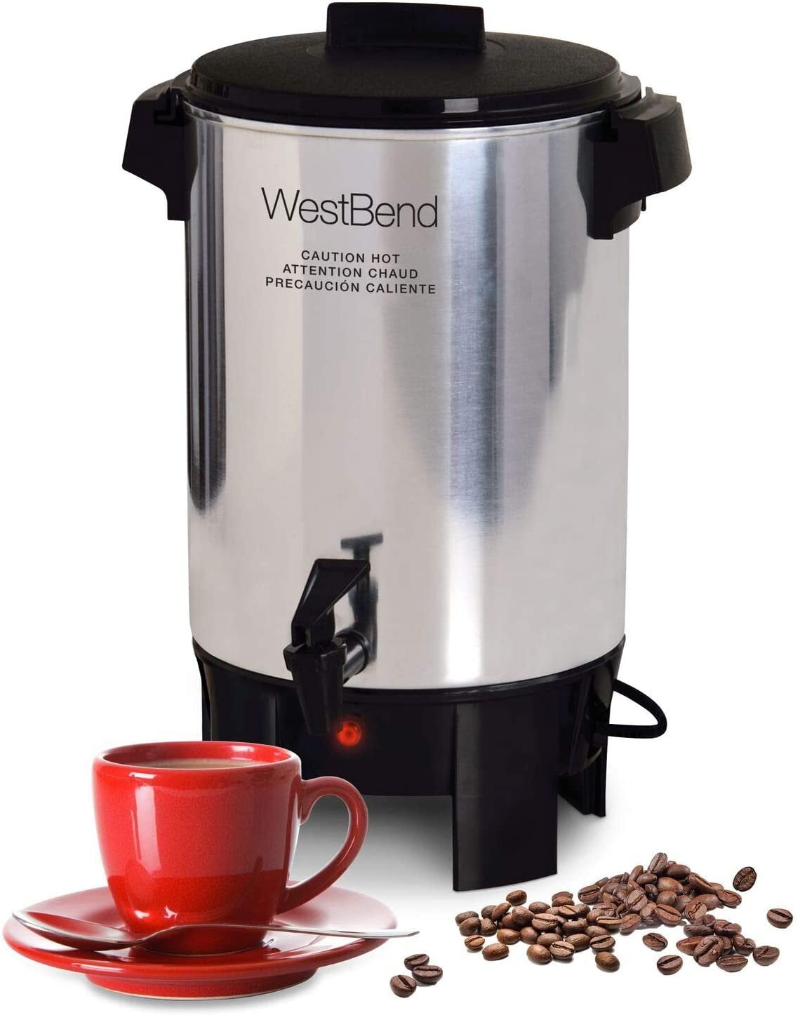 West Bend Highly Polished Aluminum 