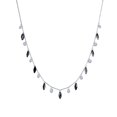 thumbnail image 4 of Lafonn Lassaire In Motion Sterling Silver Platinum Plated Lassire Simulated Diamond Necklace (6.73 CTTW), 4 of 5