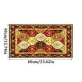 thumbnail image 3 of WUJDF Living Room Rug,Traditional Rugs,Low Profile Pile Rubber Backing Kitchen Area Rugs,Entryway Rug Boho Vintage Oriental Area Rug Soft Small Carpet Bathroom,Rugs for Living Room,Area Rug 15"X23", 3 of 6