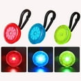 thumbnail image 3 of Visland Clip-On Dog Collar LED Light Colorful Collar Charms Pet Safety Lights for Dogs Cats Playing Walking at Night, Waterproof, 3 Colors can Choose（Mini Keychain Mini LED Flashlight Key Ring）, 3 of 8