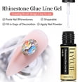 thumbnail image 4 of LILYCUTE Rhinestone Pegamento Línea De Uñas Gel Arte Cepillo Ultrafino Multifuncional Aplicar Polvo/Pegajoso Diamantes De Imitación 5ml, 4 of 4