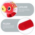 thumbnail image 2 of WASHWEPE Kids Bracelet Slap Bracelet Red Plush 1Set for Decoration at Kindergarten Performances, 2 of 5