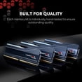 thumbnail image 5 of Memoria UDIMM para ordenador de escritorio G.SKILL Trident Z5 Neo RGB Series (AMD Expo), 32 GB (2 x 16 GB), 6000 MT/s CL32-38-96, 1,35 V, color negro mate (F5-6000J3238F16GX2-TZ5NR), 5 of 5