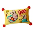 thumbnail image 4 of Funda de almohada,Funda de almohada con bordado de conejo chino,Cojín de sofá de decoración tradicional de año nuevo,Fundas de cojines Decoración del hogar de ,Funda de almohada Sunnimix  Funda de almohada, 4 of 8