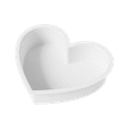 thumbnail image 4 of Silicone HeartShaped Cake Mold HeatResistant NonStick Flexible Baking Pan For Home Oven Microwave Jelly Mousse Preparation With Clear D Heart Outline For Valentine's Day, 4 of 5