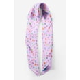 thumbnail image 2 of Bimba Purple Colorful Geometric Number & Symbol Pure Silk Printed Head Bandanas Summer Neck Wrap Scarf 40 x 40 Inches, 2 of 6