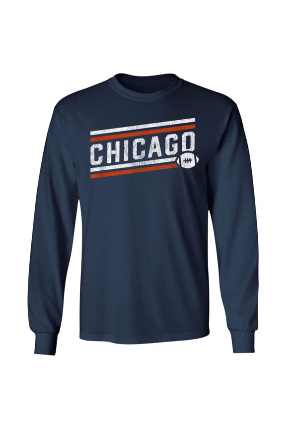 Chicago Football 1st Down Long Sleeve T-Shirt