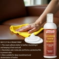 thumbnail image 4 of Leather Odor Remover, Cream, Cleaner and Conditioner - Protect, Restore Leather Couches, Furniture, Car Interiors, Jackets, Shoes, Other Items - Unscented, 6.76 fl oz, 4 of 8