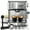 Silver-a, variant on Aukfa 20-Bar Espresso Coffee Machine with Milk Frother, ESE Pod Compatible Barista Maker with Pressure Gauge & 1.6L Removable Water Tank for Latte & Cappuccino